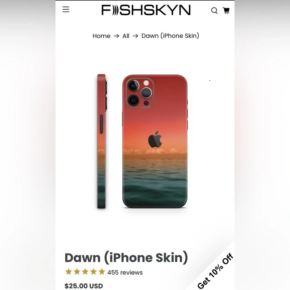 FISHKYN iPhone 14 Cover - Dawn NWT
